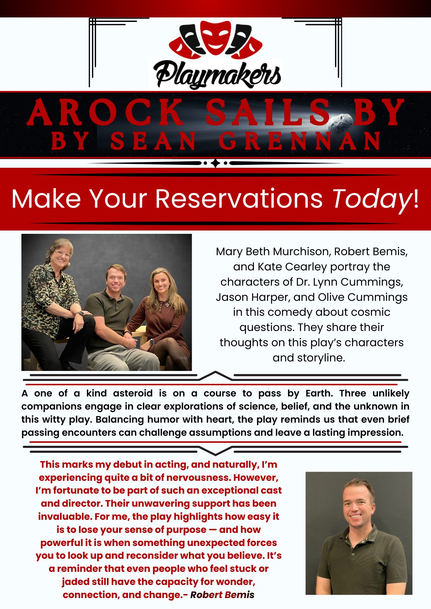 A Rock Sails By - Playmakers Theatre Grove
