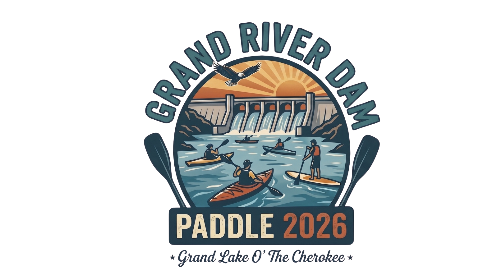 Grand River Dam Paddle (GRDP) 2026 – September 5, 2026 – Cherokee State Park below the Pensacola Dam, Grand Lake O' The Cherokees