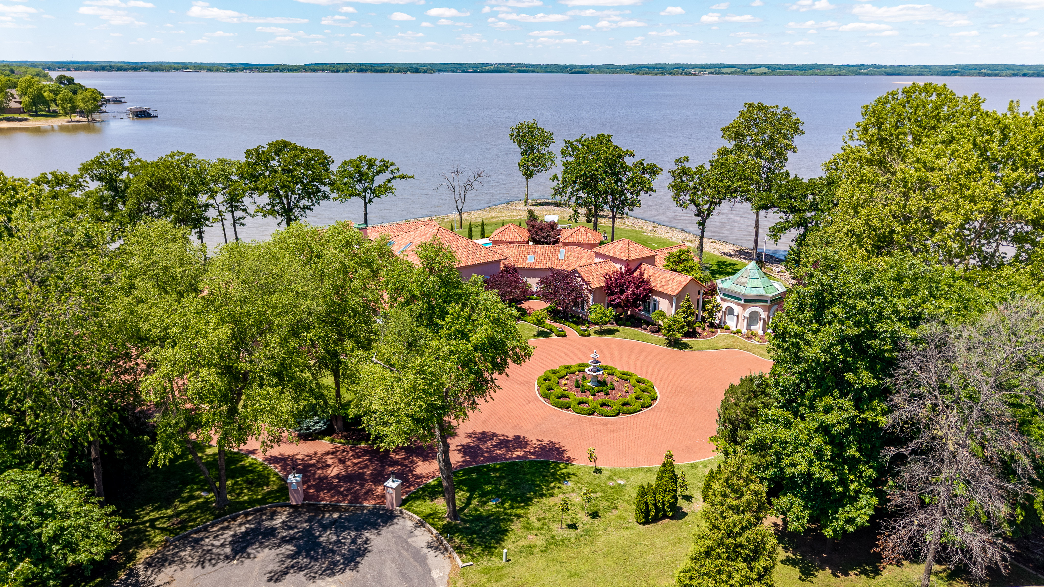 28910 S 593 Rd – Mediterranean Estate on Grand Lake, Buffalo Shores III